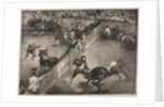 The Bulls of Bordeaux: Bullfight in a Divided Ring, 1825 by Francisco de Goya