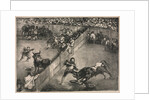 The Bulls of Bordeaux: Bullfight in a Divided Ring, 1825 by Francisco de Goya