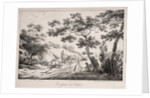 The Canon Ready to Fire, 1817 by Hippolyte Lecomte