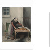 The Chapter of Interpretations, plate 8: Each burn fears cold water, 1843 by Honoré Daumier; Aubert
