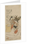 The Chofu Tama River in Musashi Province, c. 1770 by Kitao Shigemasa