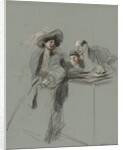 The Client, fourth quarter 1800s or first third 1900s by Jean Louis Forain