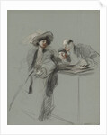 The Client, fourth quarter 1800s or first third 1900s by Jean Louis Forain