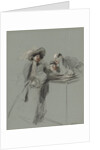 The Client, fourth quarter 1800s or first third 1900s by Jean Louis Forain