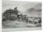 The Coal Wagon, 1821 by Théodore Géricault