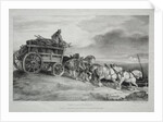 The Coal Wagon, 1821 by Théodore Géricault