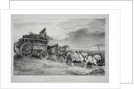 The Coal Wagon, 1821 by Théodore Géricault