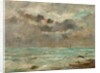 The Coast at Trouville, c. 1865-1900 by Eugène Boudin (imitator of)