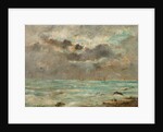 The Coast at Trouville, c. 1865-1900 by Eugène Boudin (imitator of)