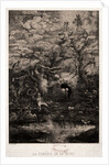 The Comedy of Death, 1854 by Rodolphe Bresdin; Lemercier