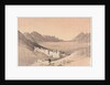 The Convent of St. Catherine, Mount Sinai, Looking towards the Plain of the Encampment, 1839 by David Roberts