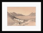 The Convent of St. Catherine, Mount Sinai, Looking towards the Plain of the Encampment, 1839 by David Roberts