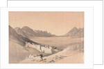 The Convent of St. Catherine, Mount Sinai, Looking towards the Plain of the Encampment, 1839 by David Roberts