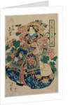 The Courtesan Hanamurasaki of the Tsuchiya…, early or mid 1830s by Keisai Eisen