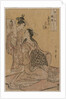 The Courtesan Hana-ogi of Ogiya as the Sennin Tekkai…, mid 1790s by Kitagawa Utamaro