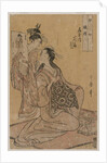 The Courtesan Hana-ogi of Ogiya as the Sennin Tekkai…, mid 1790s by Kitagawa Utamaro