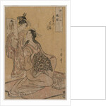 The Courtesan Hana-ogi of Ogiya as the Sennin Tekkai…, mid 1790s by Kitagawa Utamaro