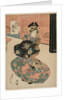 The Courtesan Hinaogi of the Daikokuya at the Entrance of Kadomachi, c. late 1820s or early 1830s by Gokotei Sadakage