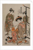 The Courtesan Karahama of Yamashiroya Performing the Tea Ceremony…, late 1770s by Isoda Koryusai