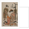 The Courtesan Karahama of Yamashiroya Performing the Tea Ceremony…, late 1770s by Isoda Koryusai