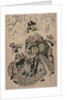 The Courtesan Katakoshigi of Maruebiya with her Kamuro Ageha and Midori, c. 1805 by Utagawa Toyokuni