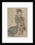 The Courtesan Shiratama of the Tamaya, c. early 1810s by Utagawa Kunisada