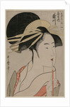 The Courtesan Takigawa of Ogiya, c. 1798 by Kitagawa Utamaro