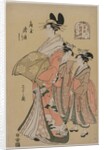 The Courtesan Takihime and Attendants, 1795 by Ch?bunsai Eishi