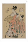 The Courtesan Takihime and Attendants, 1795 by Ch?bunsai Eishi