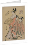 The Courtesan Takihime and Attendants, 1795 by Ch?bunsai Eishi