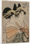 The Courtesans Kasugano and Utahama of Tamaya…, c. 1800 by Kitagawa Utamaro
