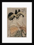 The Courtesans Kasugano and Utahama of Tamaya…, c. 1800 by Kitagawa Utamaro