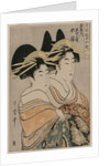 The Courtesans Kasugano and Utahama of Tamaya…, c. 1800 by Kitagawa Utamaro