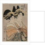 The Courtesans Kasugano and Utahama of Tamaya…, c. 1800 by Kitagawa Utamaro