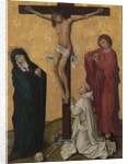 The Crucifixion with a Carthusian Monk, c. 1460 by Rogier van der Weyden