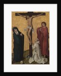 The Crucifixion with a Carthusian Monk, c. 1460 by Rogier van der Weyden
