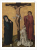The Crucifixion with a Carthusian Monk, c. 1460 by Rogier van der Weyden