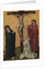 The Crucifixion with a Carthusian Monk, c. 1460 by Rogier van der Weyden