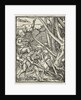 The Dance of Death: Expulsion from Paradise; Adam Cultivating the Ground by Hans Holbein