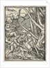 The Dance of Death: Expulsion from Paradise; Adam Cultivating the Ground by Hans Holbein