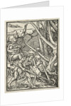 The Dance of Death: Expulsion from Paradise; Adam Cultivating the Ground by Hans Holbein