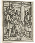 The Dance of Death: The Canon or Prebendary; The Judge by Hans Holbein