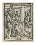 The Dance of Death: The Canon or Prebendary; The Judge by Hans Holbein