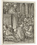 The Dance of Death: The Preacher; The Priest by Hans Holbein