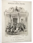 The Dinner Bell Polka - Sheet Music Cover by Winslow Homer