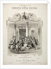 The Dinner Bell Polka - Sheet Music Cover by Winslow Homer