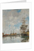 The Dock of Deauville, 1891 by Eugène Boudin