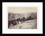The Domes, from the Sentinel Domes, Yosemite, c. 1865-1866 by Carleton E. Watkins