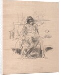 The Draped Figure Seated, 1893 by James McNeill Whistler