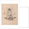 The Draped Figure Seated, 1893 by James McNeill Whistler